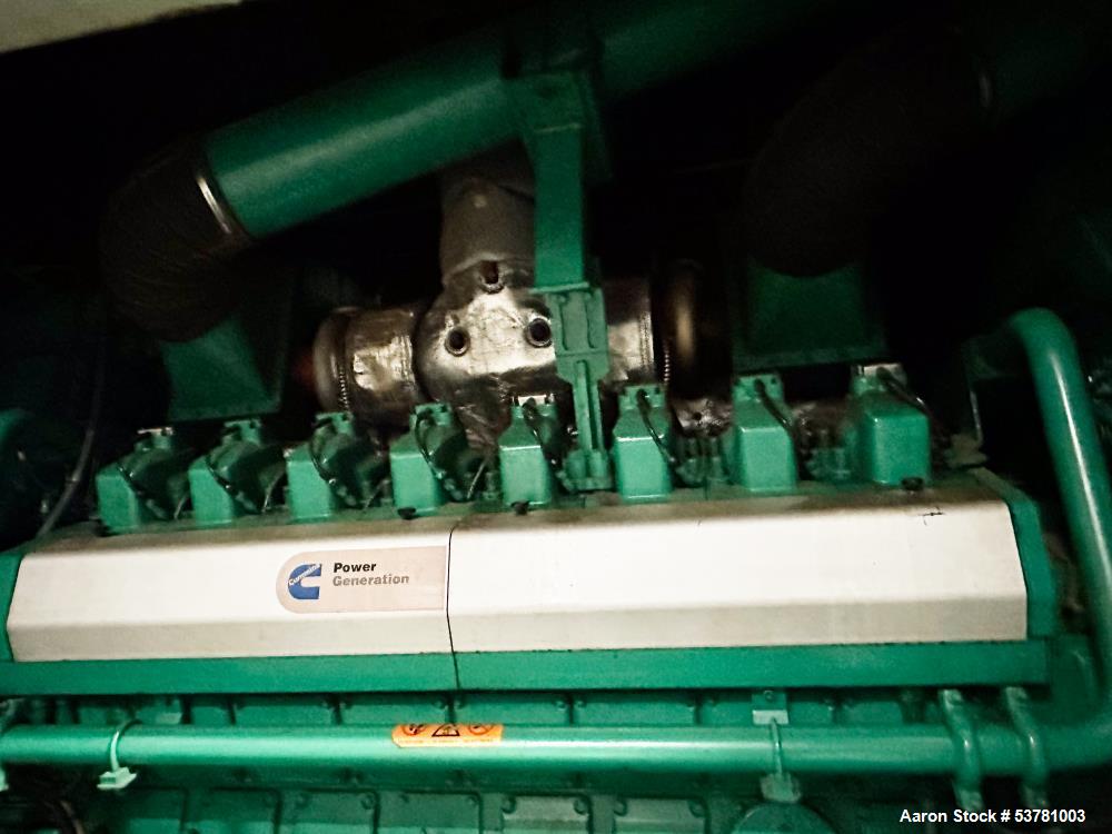 1.1MW Cummins Natural Gas Generator – Power Command, Enclosed, Skid Mounted